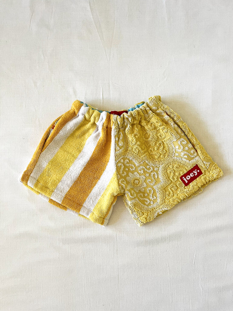 JOEY VINTAGE TOWEL SHORTS - 3-4 YEARS