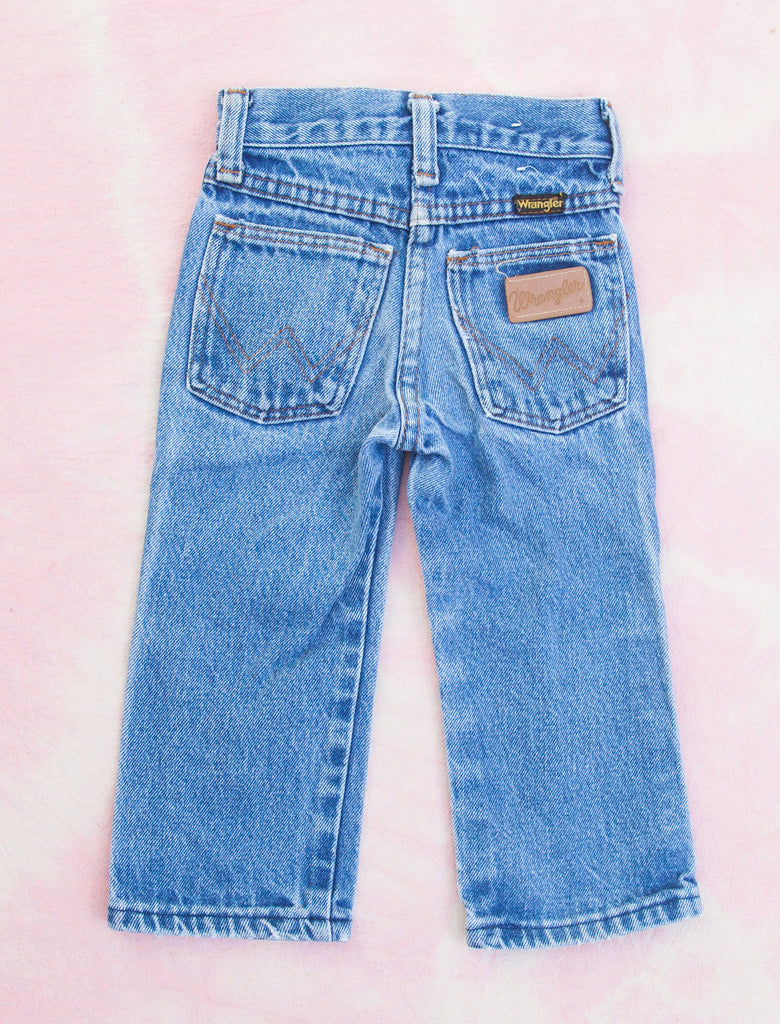 VINTAGE WRANGLER JEANS - DENIM - 2 YEARS