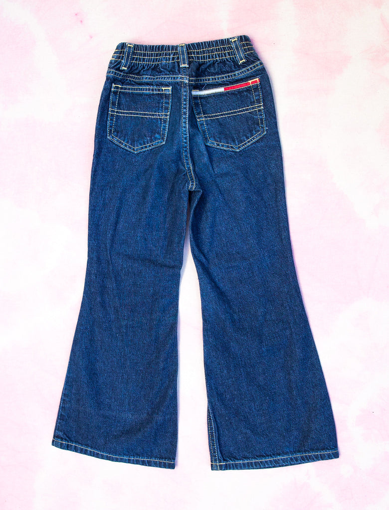 90S TOMMY HILFIGER JEANS - DARK DENIM - 6-7 YEARS